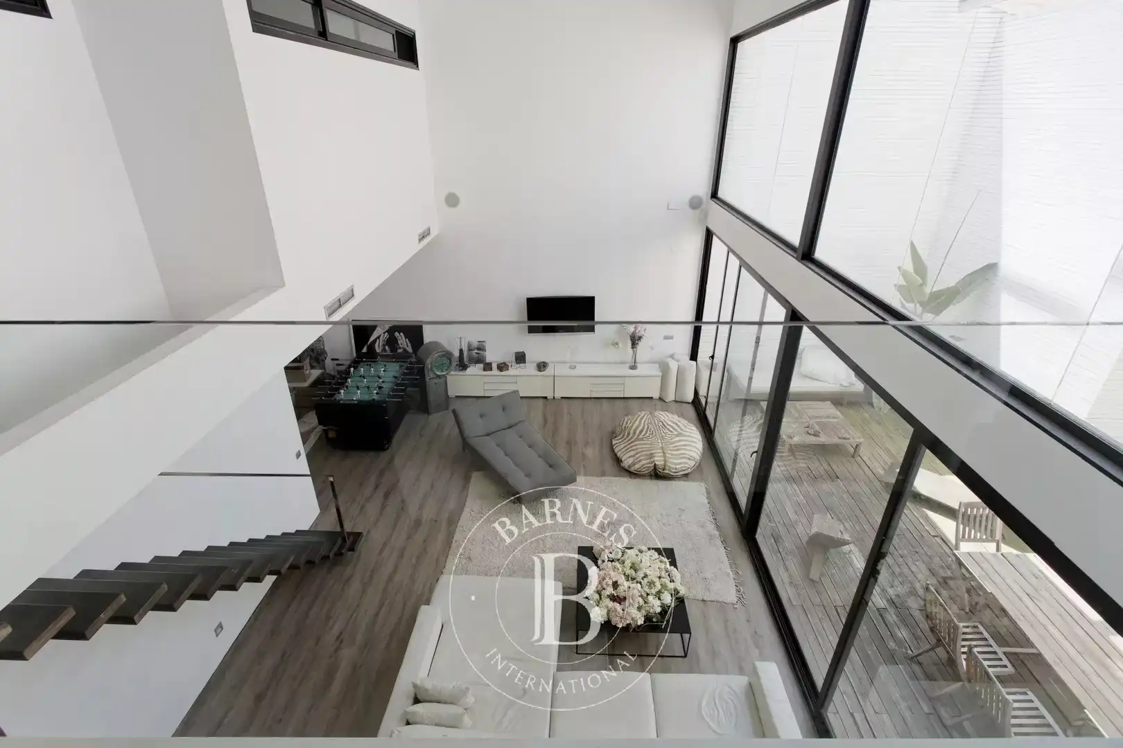 Wohnzimmer von Loft zum Verkauf in Barcelona mit Klimaanlage, Heizung und Terrasse
