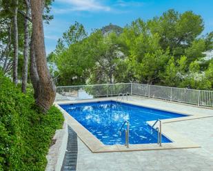 Swimming pool of Apartment to rent in Finestrat  with Air Conditioner, Heating and Private garden