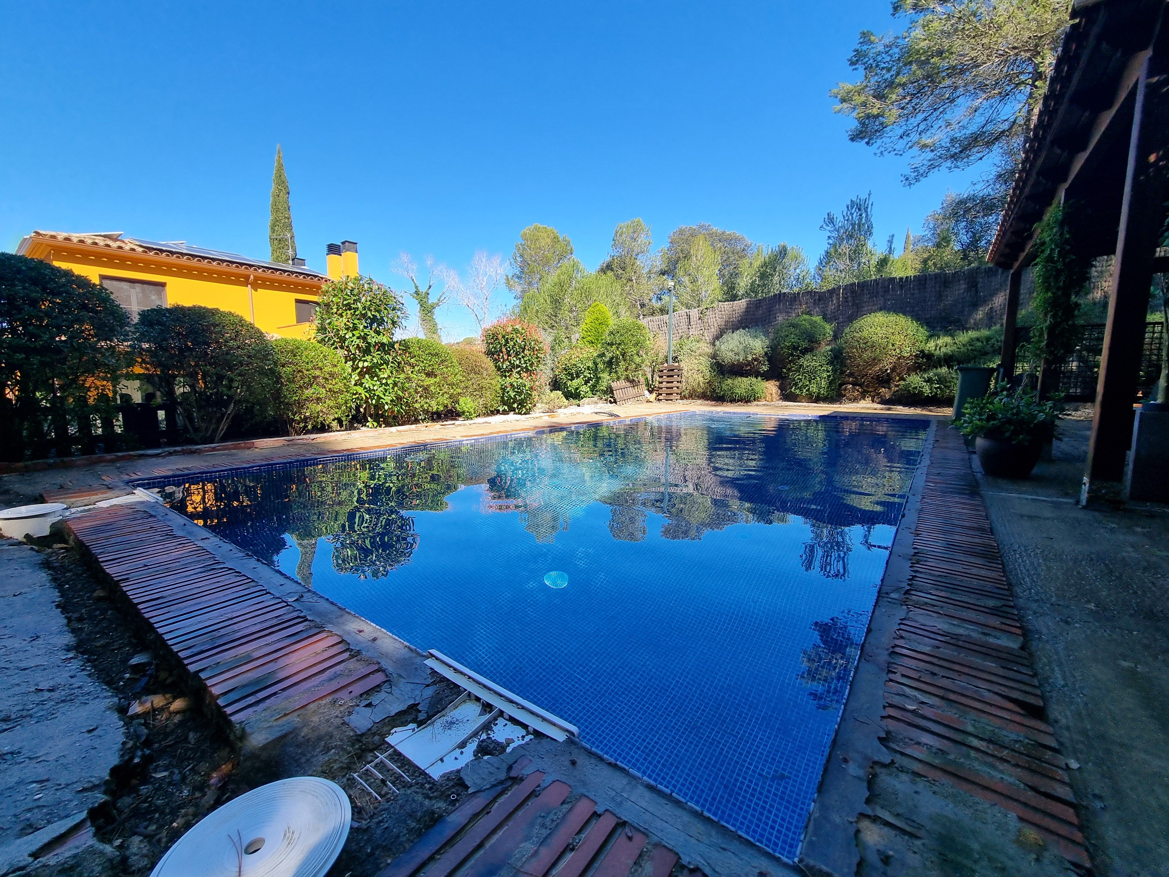 Piscina de Casa o xalet en venda en Sant Julià de Ramis amb Aire condicionat, Calefacció i Jardí privat