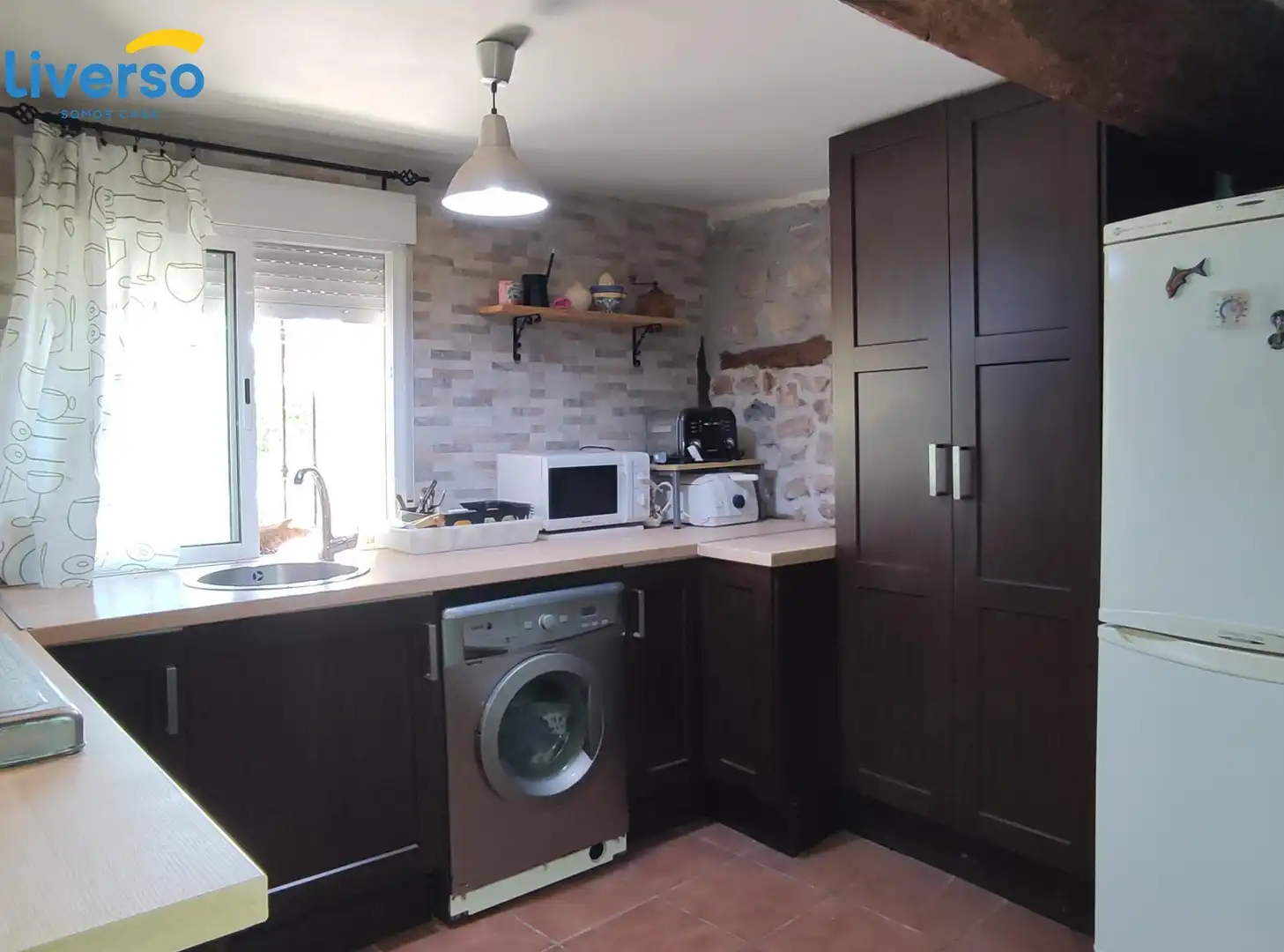Cocina de Casa o chalet en venta en Arlanzón con Trastero y Amueblado
