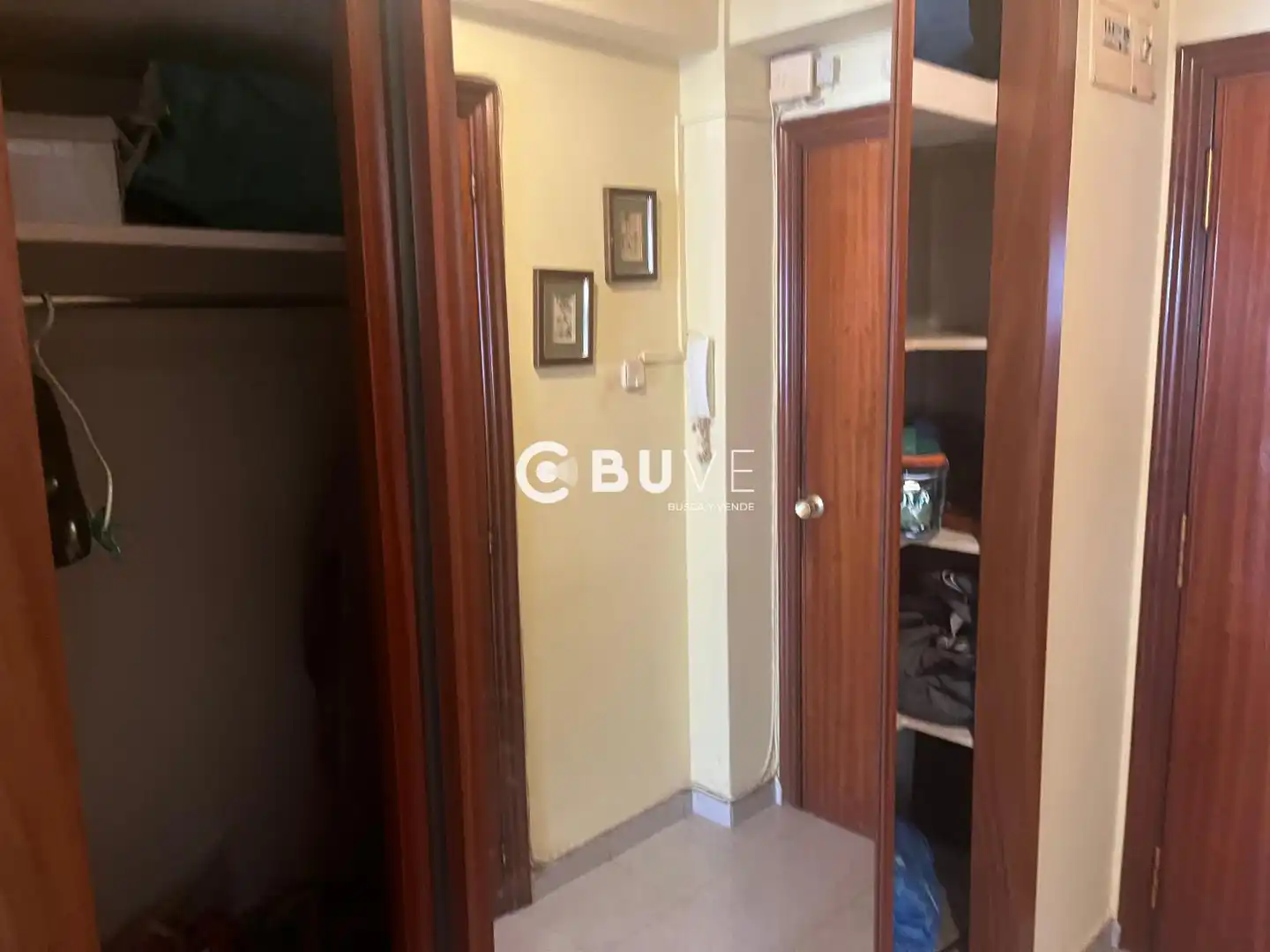 Bedroom of Flat for sale in Ferrol  with Heating, Terrace and Furnished