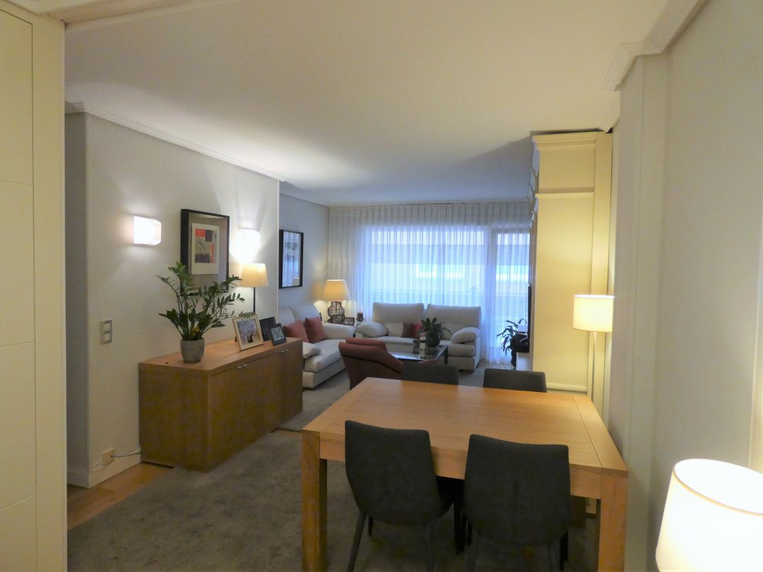 Living room of Flat to rent in Getxo   with Heating, Terrace and Oven