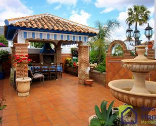 Terrace of House or chalet for sale in Marbella  with Air Conditioner, Private garden and Terrace