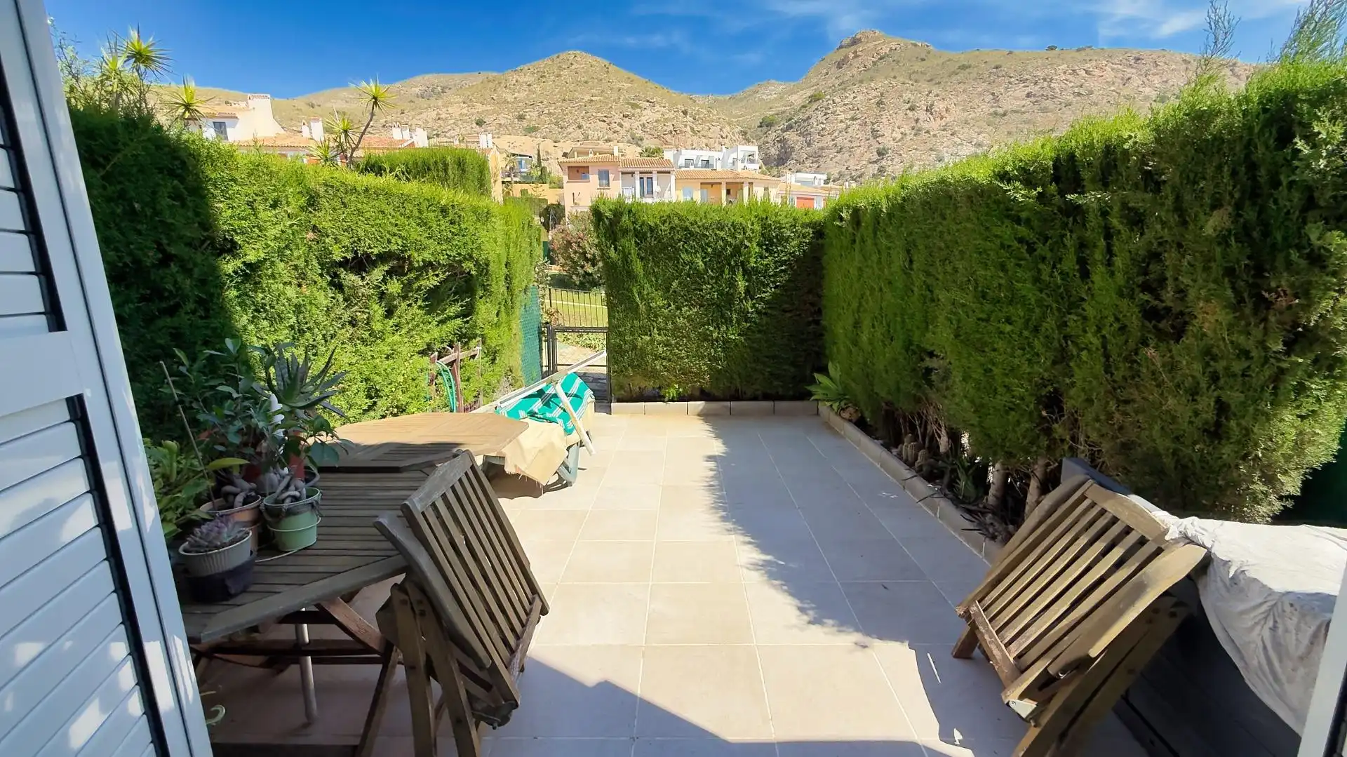 Terraza de Casa adosada en venta en Finestrat con Aire acondicionado, Jardín privado y Terraza