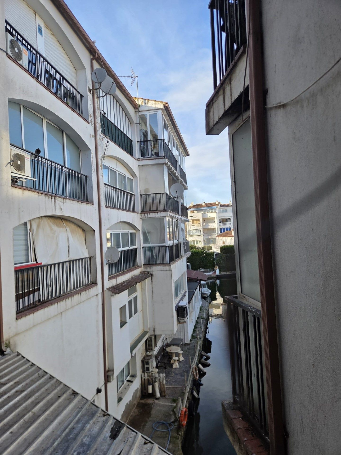 Terrasse von Wohnung zum Verkauf in Empuriabrava mit Terrasse, Möbliert und Balkon