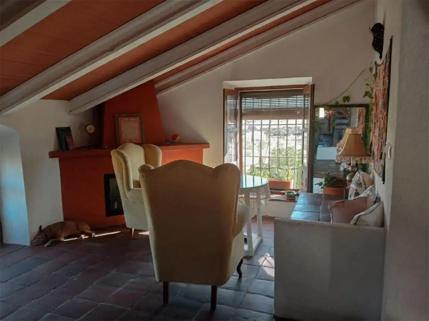 Sala d'estar de Finca rústica en venda en Azuaga