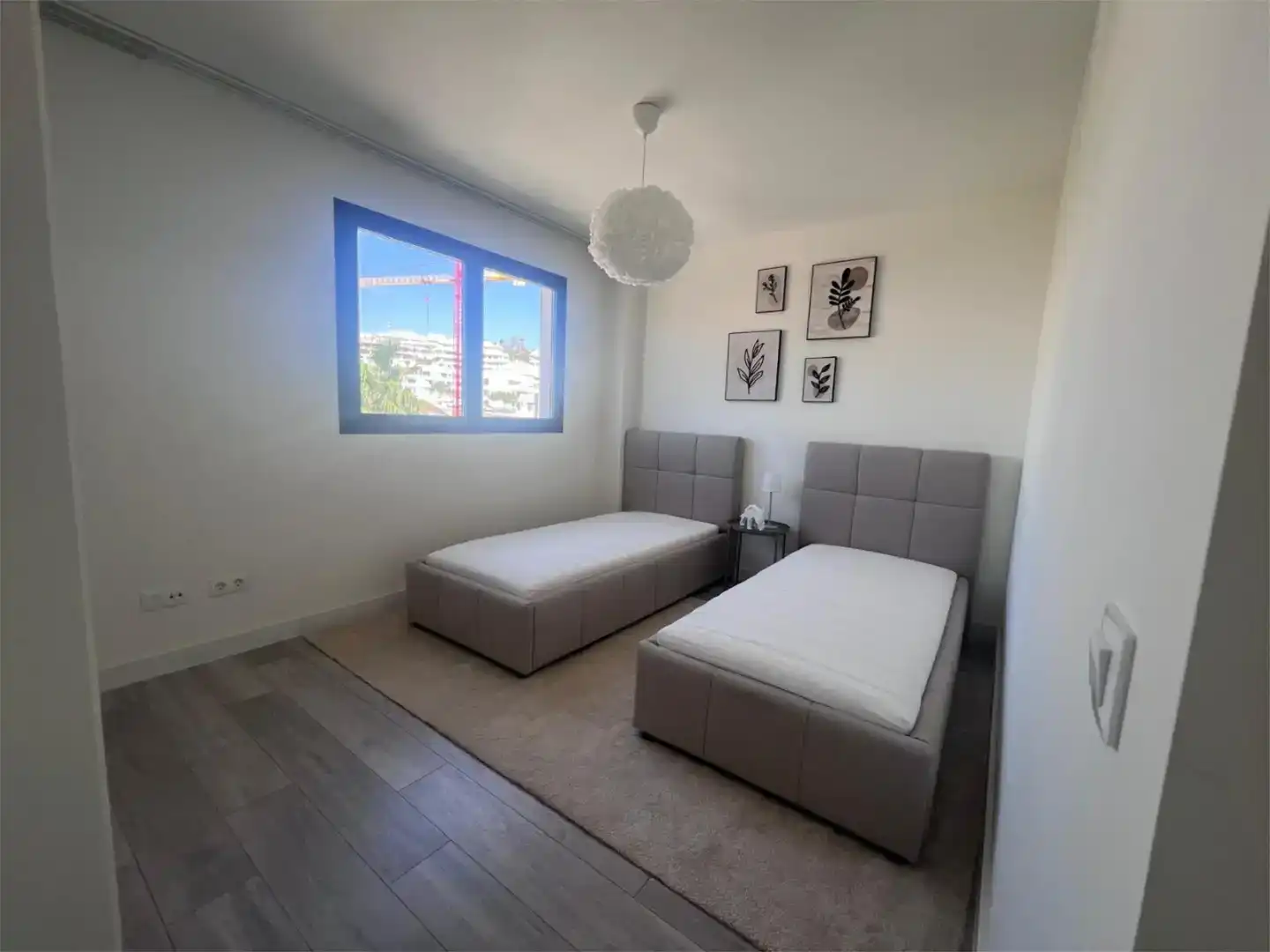 Schlafzimmer von Wohnung zur Miete in Estepona mit Klimaanlage, Möbliert und Ofen