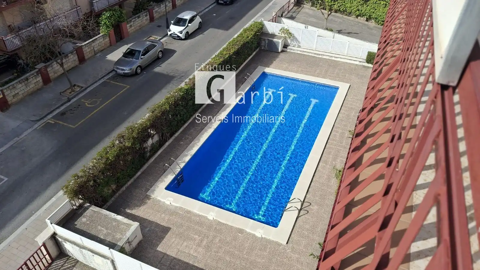 Swimming pool of Flat for sale in Calafell  with Heating, Terrace and Storage room