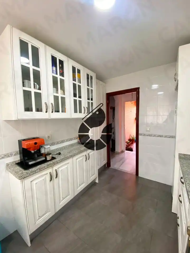 Cocina de Casa adosada en venta en Bormujos con Aire acondicionado, Terraza y Trastero