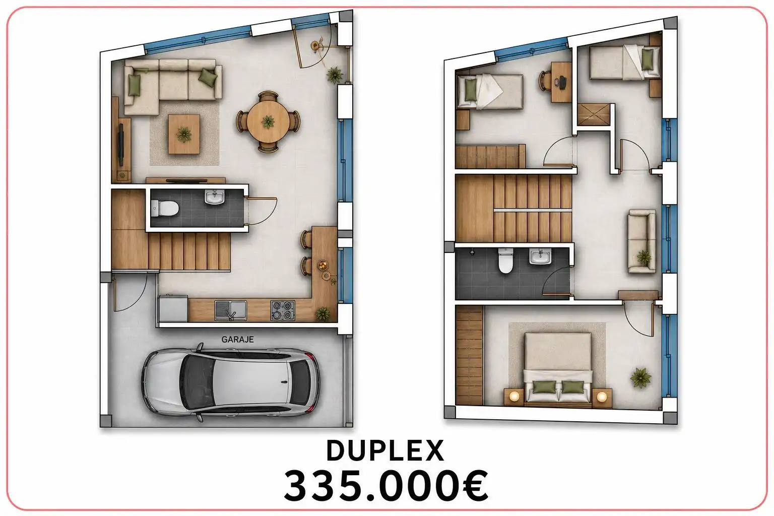 Dúplex en venda en San Bartolomé