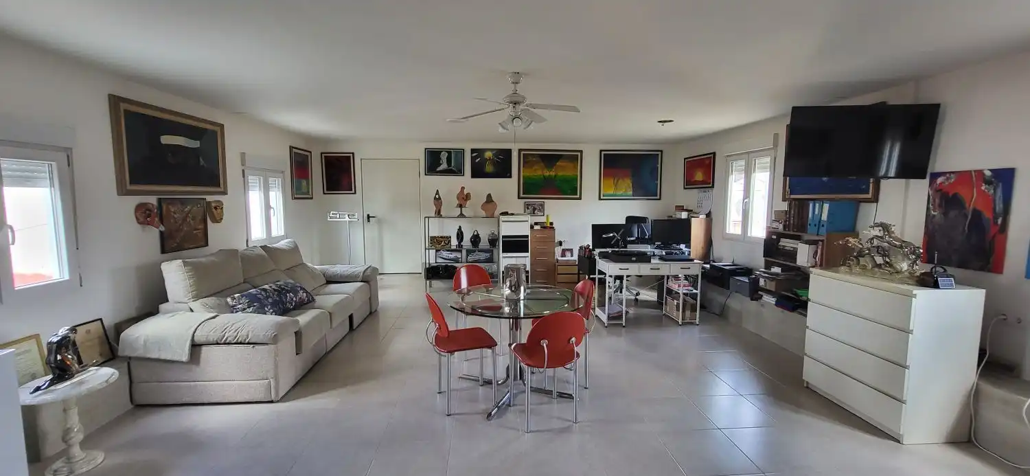 Sala de estar de Casa o chalet en venta en Sant Jaume d'Enveja con Aire acondicionado y Trastero