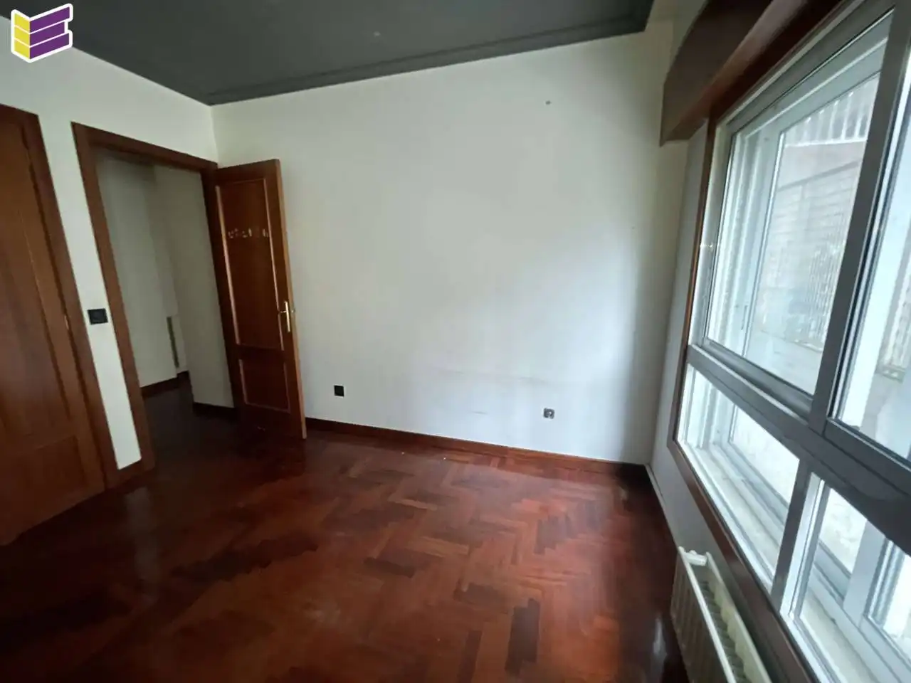 Bedroom of Flat for sale in Vigo   with Heating, Parquet flooring and Terrace