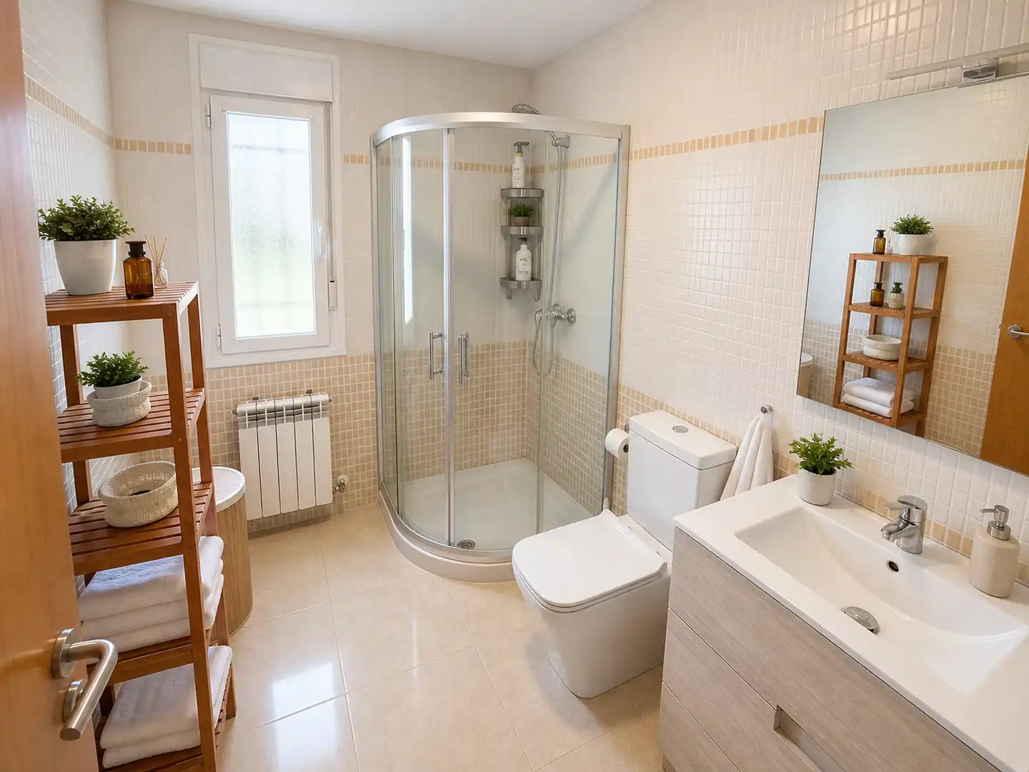 Baño de Casa o chalet en venta en Serranillos del Valle con Aire acondicionado, Calefacción y Jardín privado