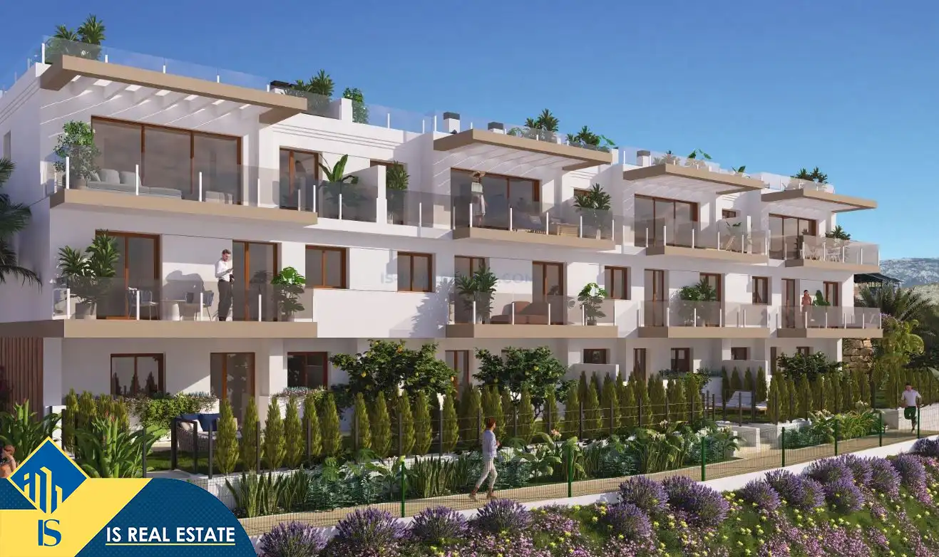 Vista exterior de Casa o chalet en venta en La Nucia con Terraza y Piscina