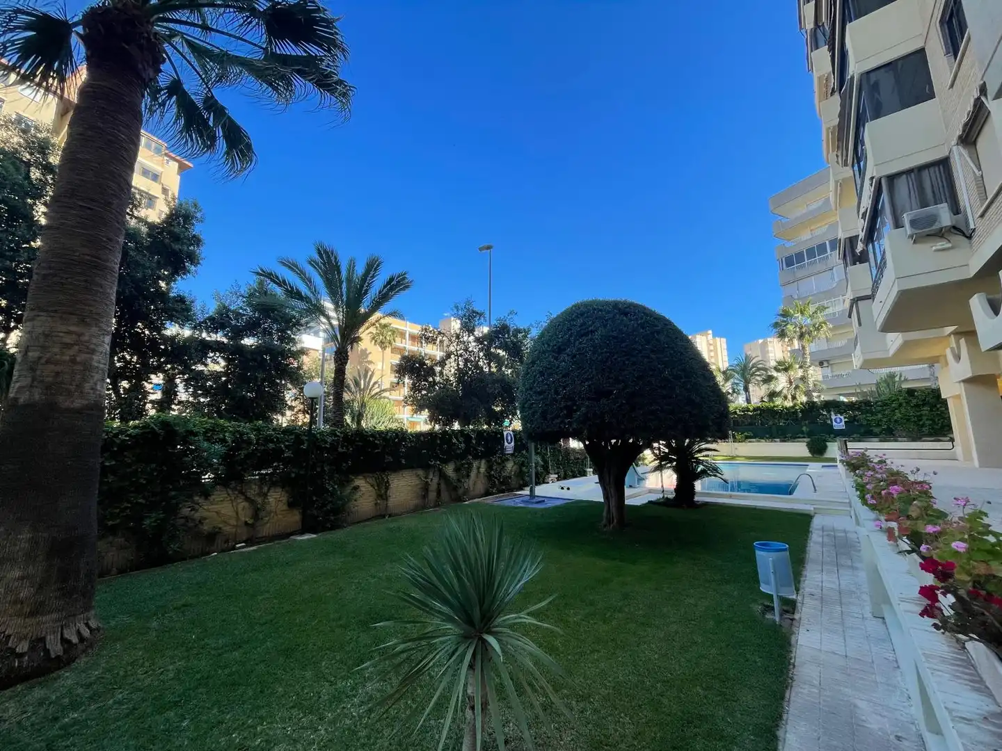 Garden of Flat for sale in Alicante / Alacant  with Heating, Terrace and Storage room