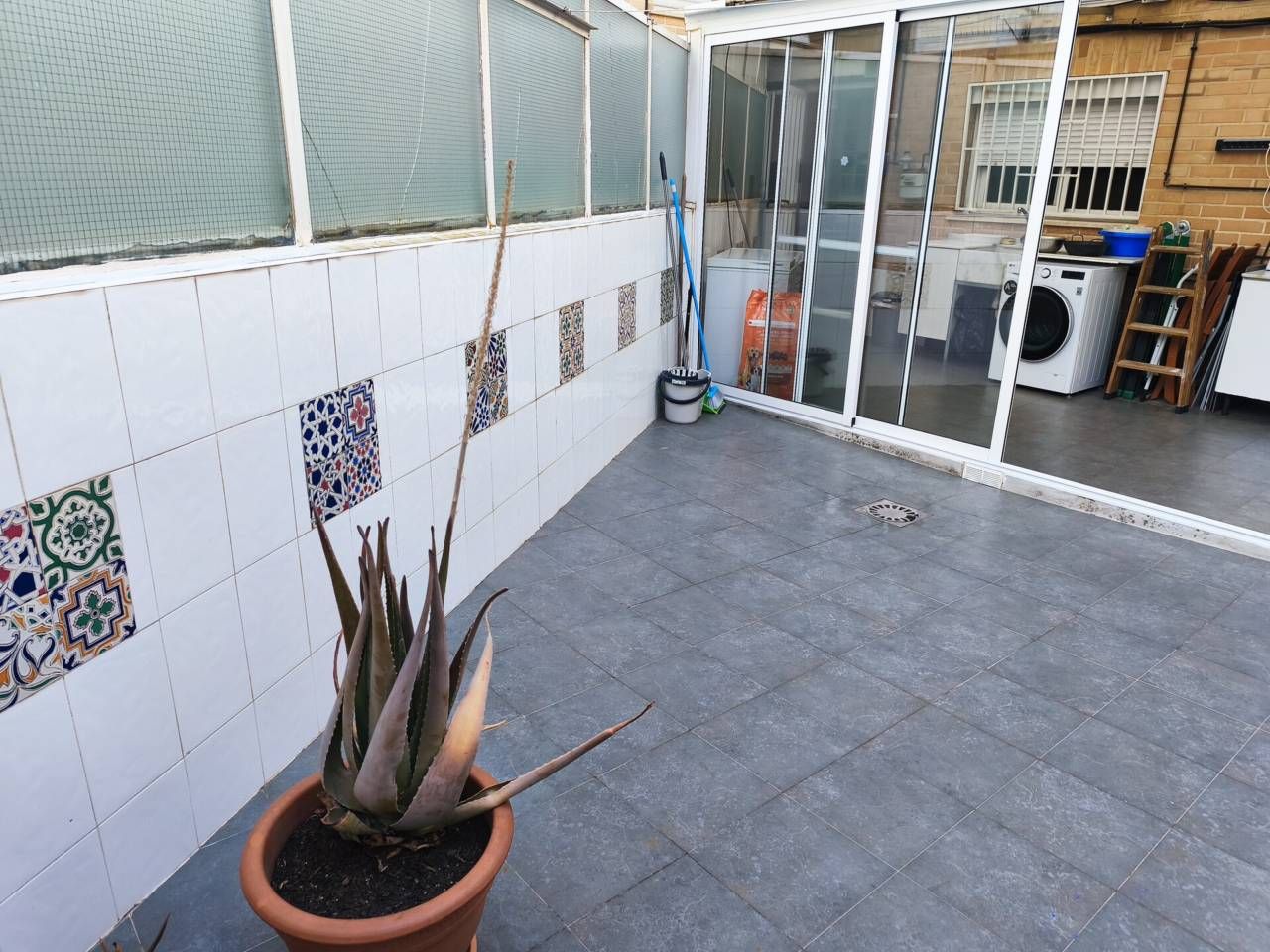 Terrace of Flat for sale in  Valencia Capital  with Air Conditioner, Terrace and Storage room