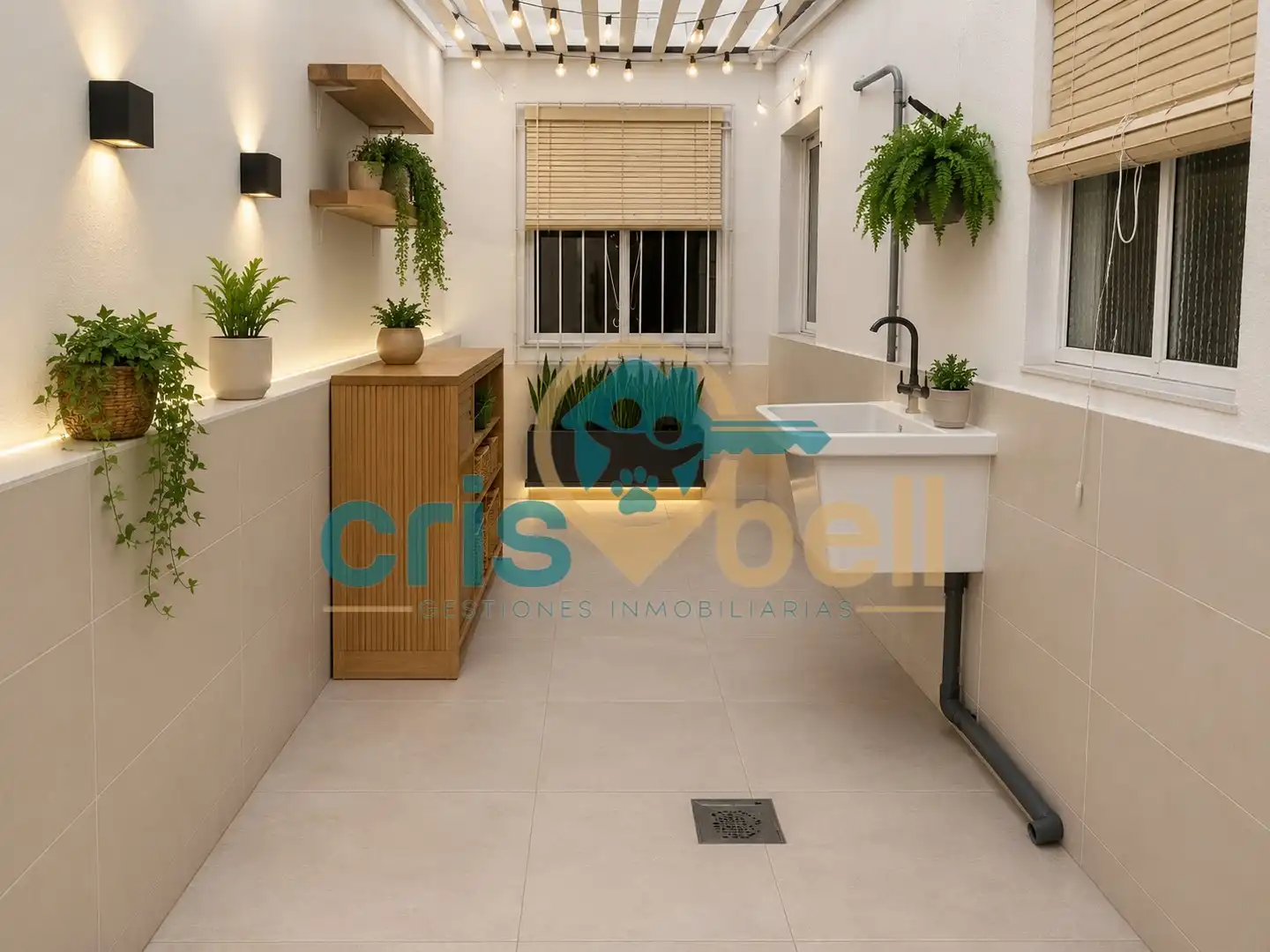Baño de Casa adosada en venta en Lorca con Aire acondicionado, Terraza y Amueblado