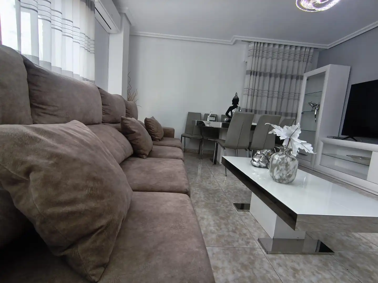 Sala d'estar de Pis en venda en Casco Urbano