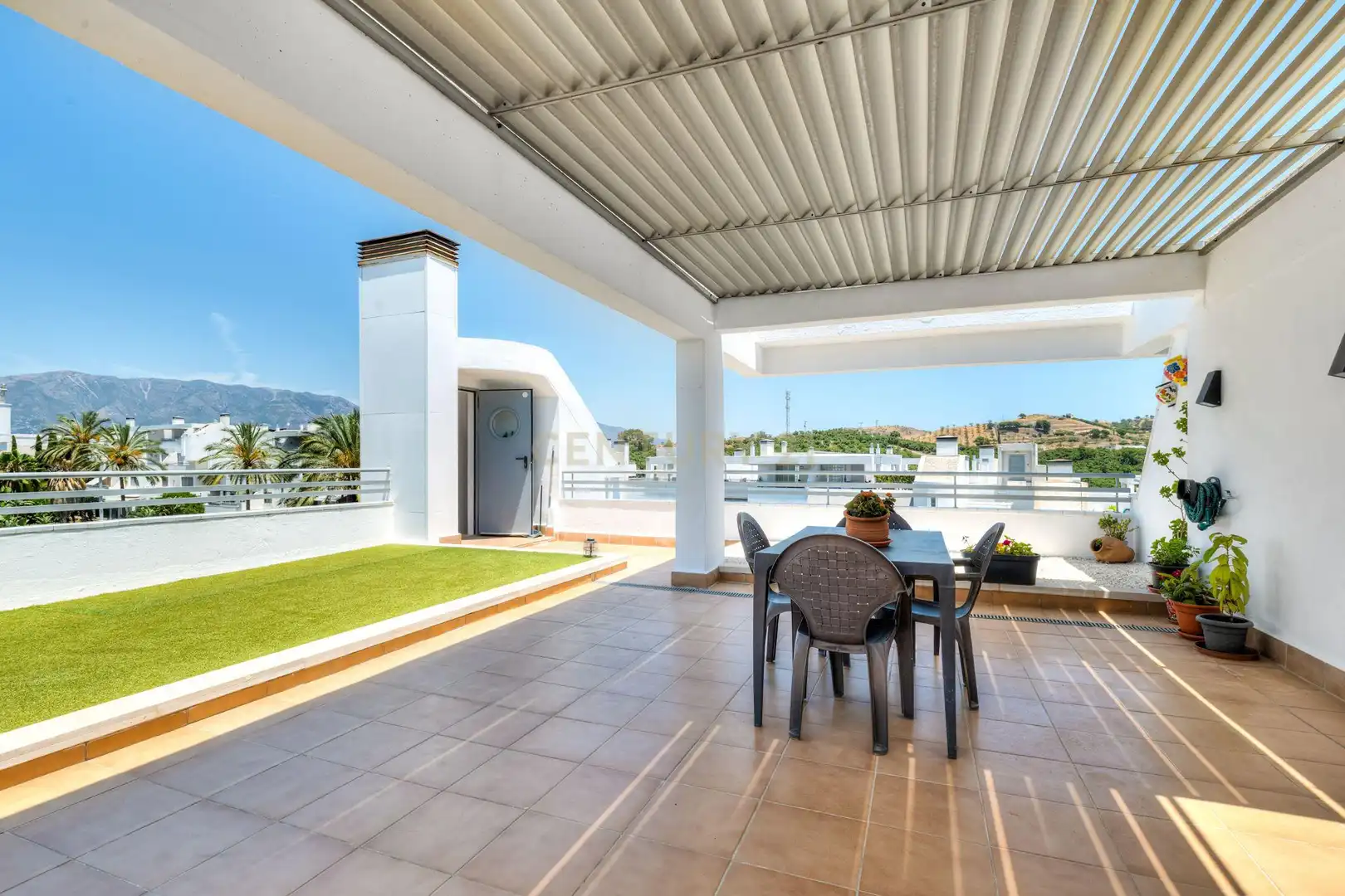 Terrace of Apartments for sale in Mijas  with Air Conditioner and Swimming Pool