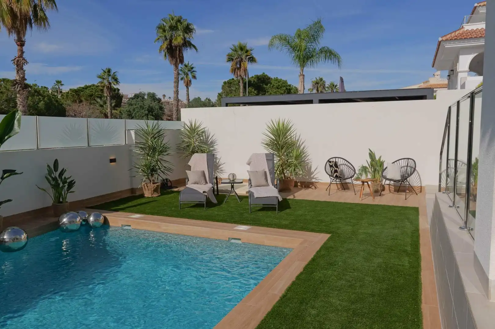 Piscina de Casa o chalet en venta en Rojales con Jardín privado, Terraza y Piscina