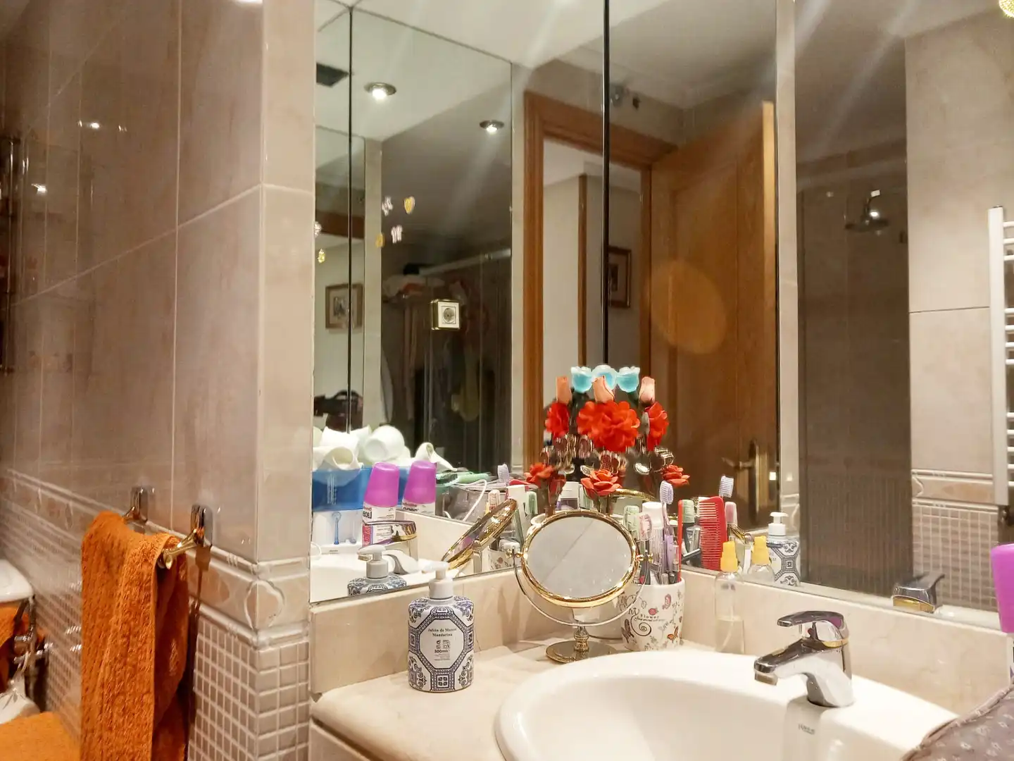 Badezimmer von Wohnung zum Verkauf in Coslada mit Klimaanlage, Heizung und Terrasse