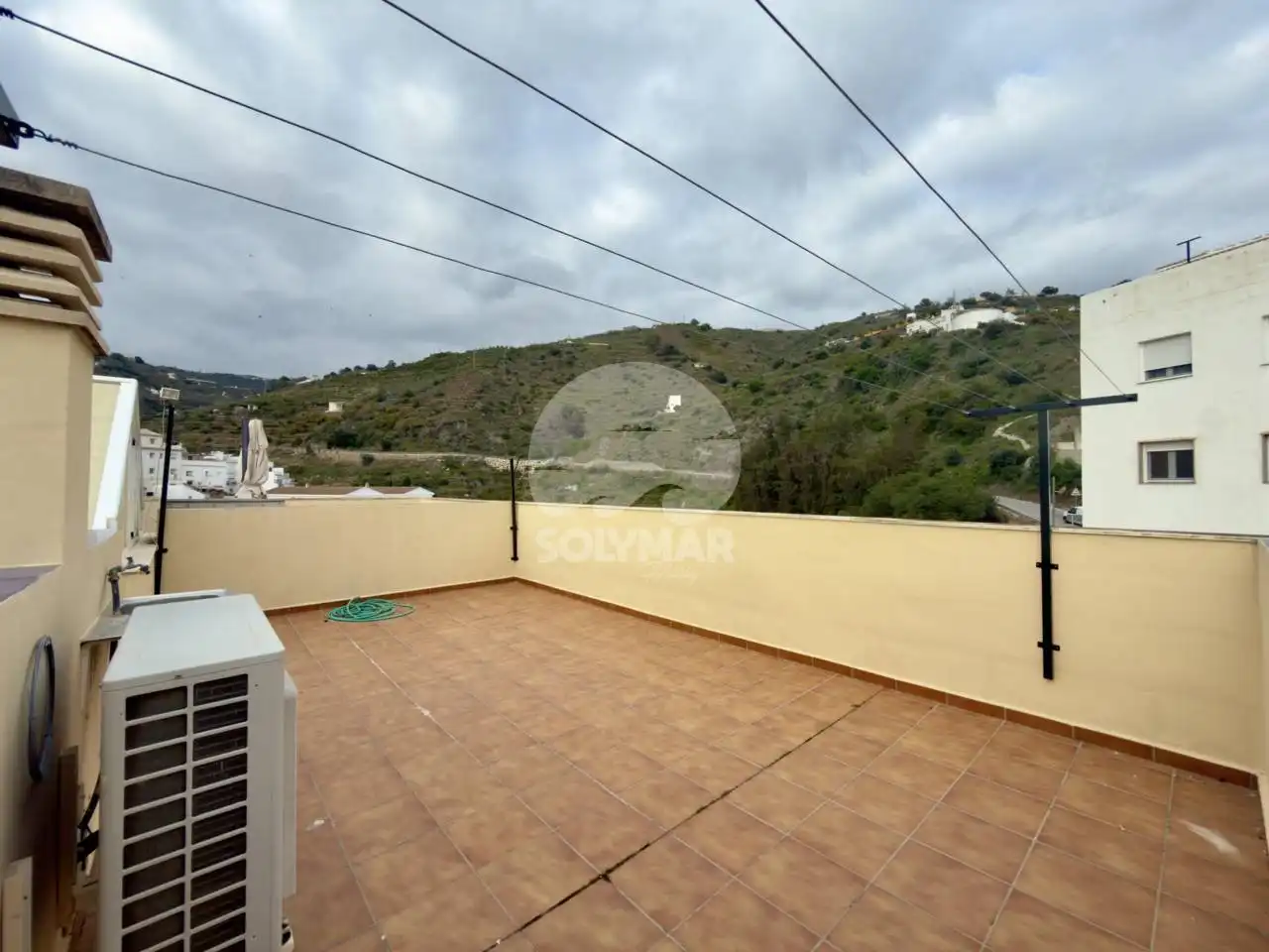 Terrasse von Wohnung zur Miete in Algarrobo mit Klimaanlage, Heizung und Möbliert