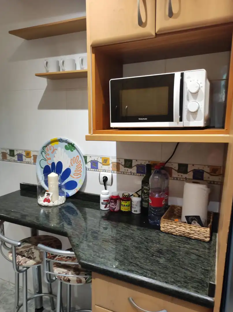Cuina de Pis en venda en Vélez-Málaga amb Aire condicionat, Terrassa i Moblat