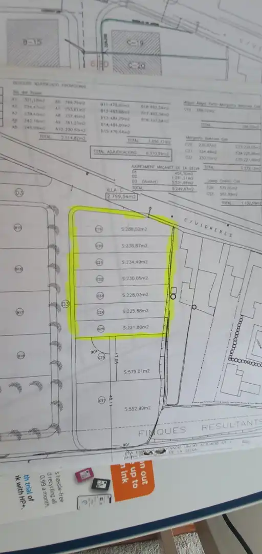 Terreny residencial en venda a Carrer Lluís Serra