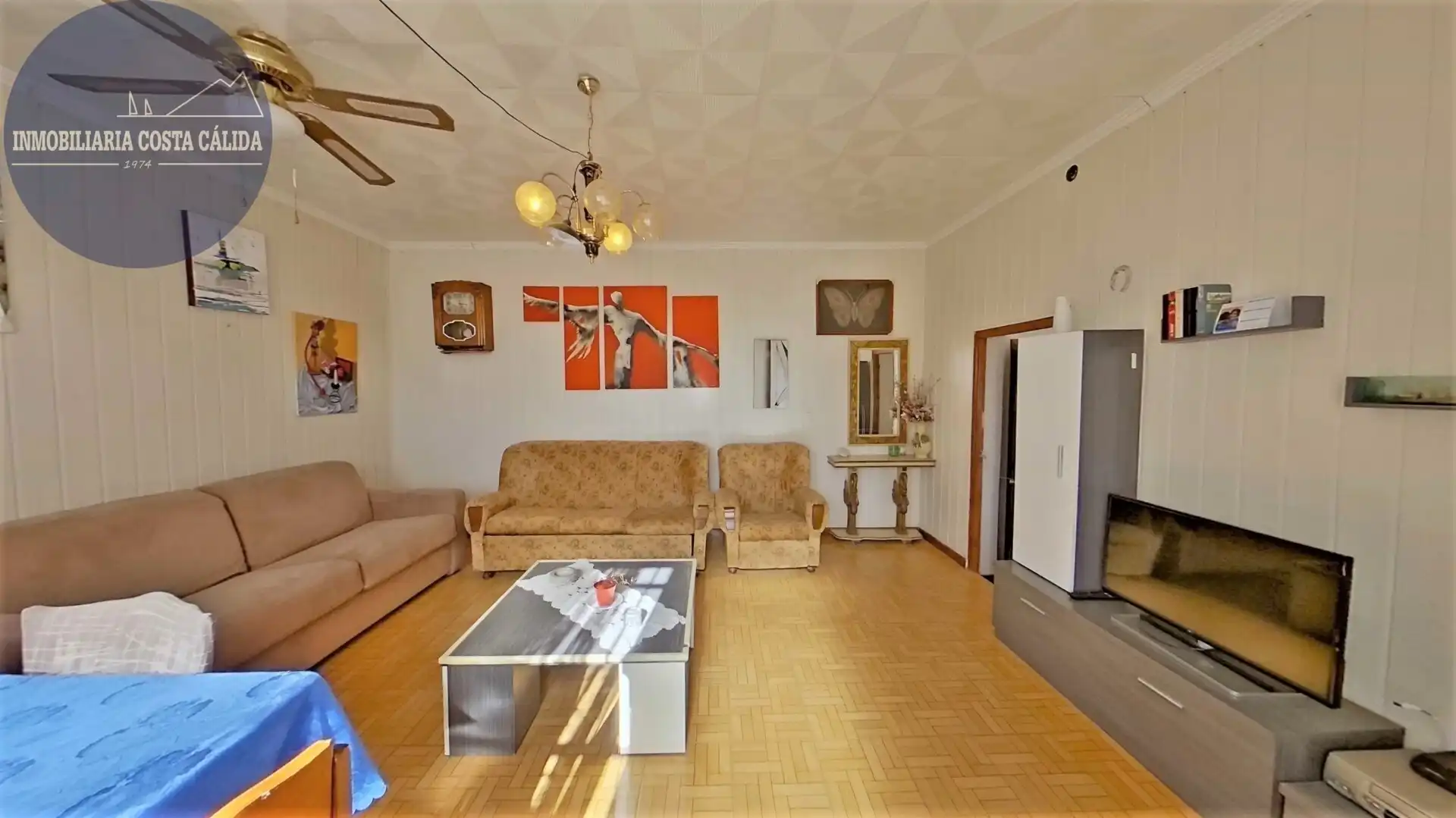Sala de estar de Finca rústica en venta en Pulpí con Jardín privado, Terraza y Trastero