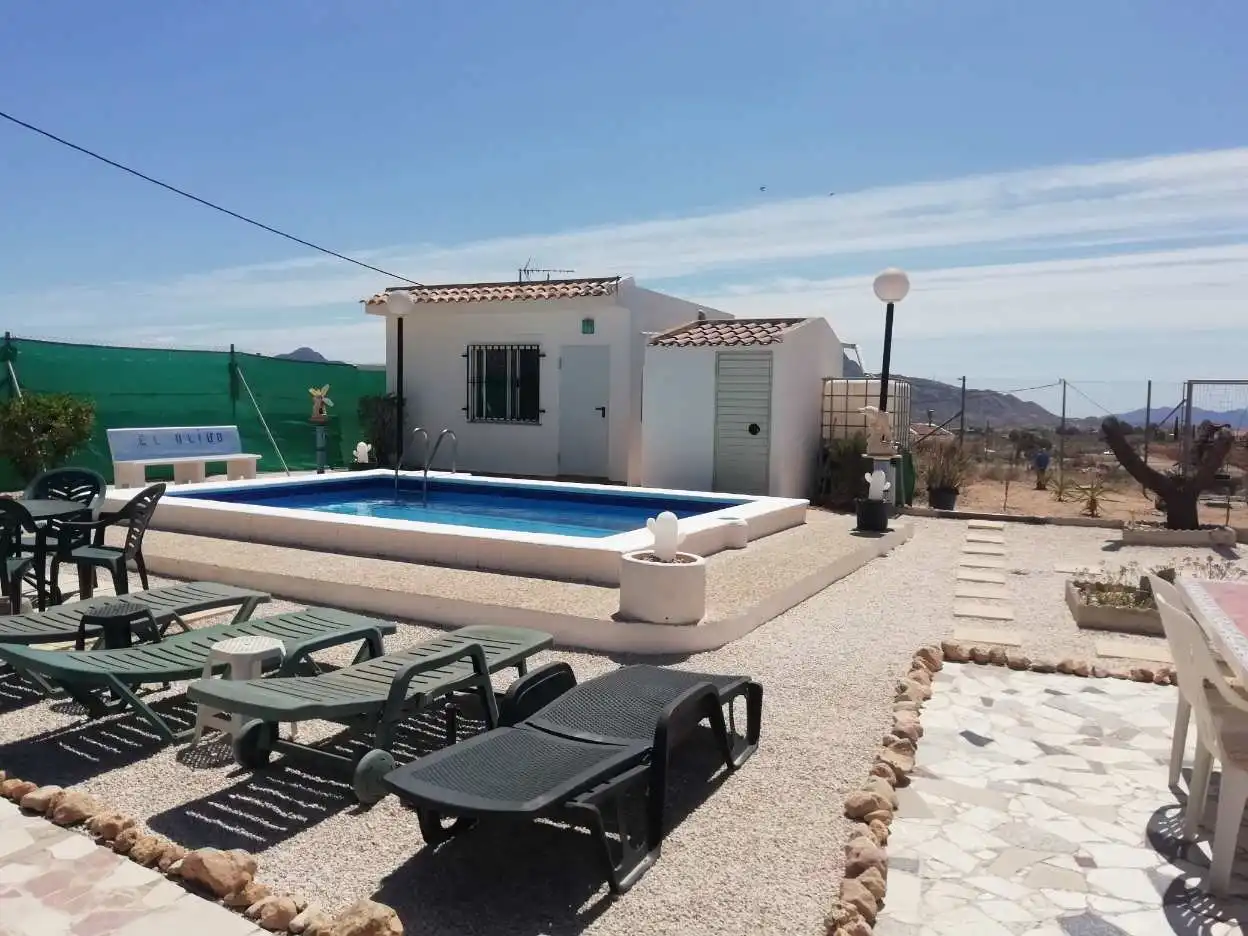 Piscina de Casa o chalet en venta en Abanilla con Aire acondicionado, Jardín privado y Terraza