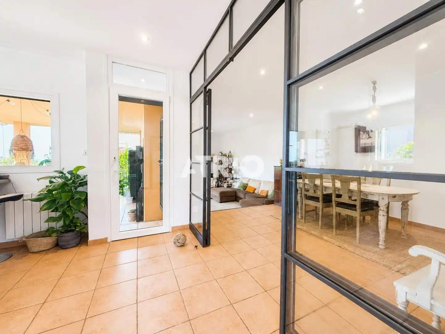 Vista exterior de Casa adosada en venta en Marratxí con Aire acondicionado, Calefacción y Jardín privado