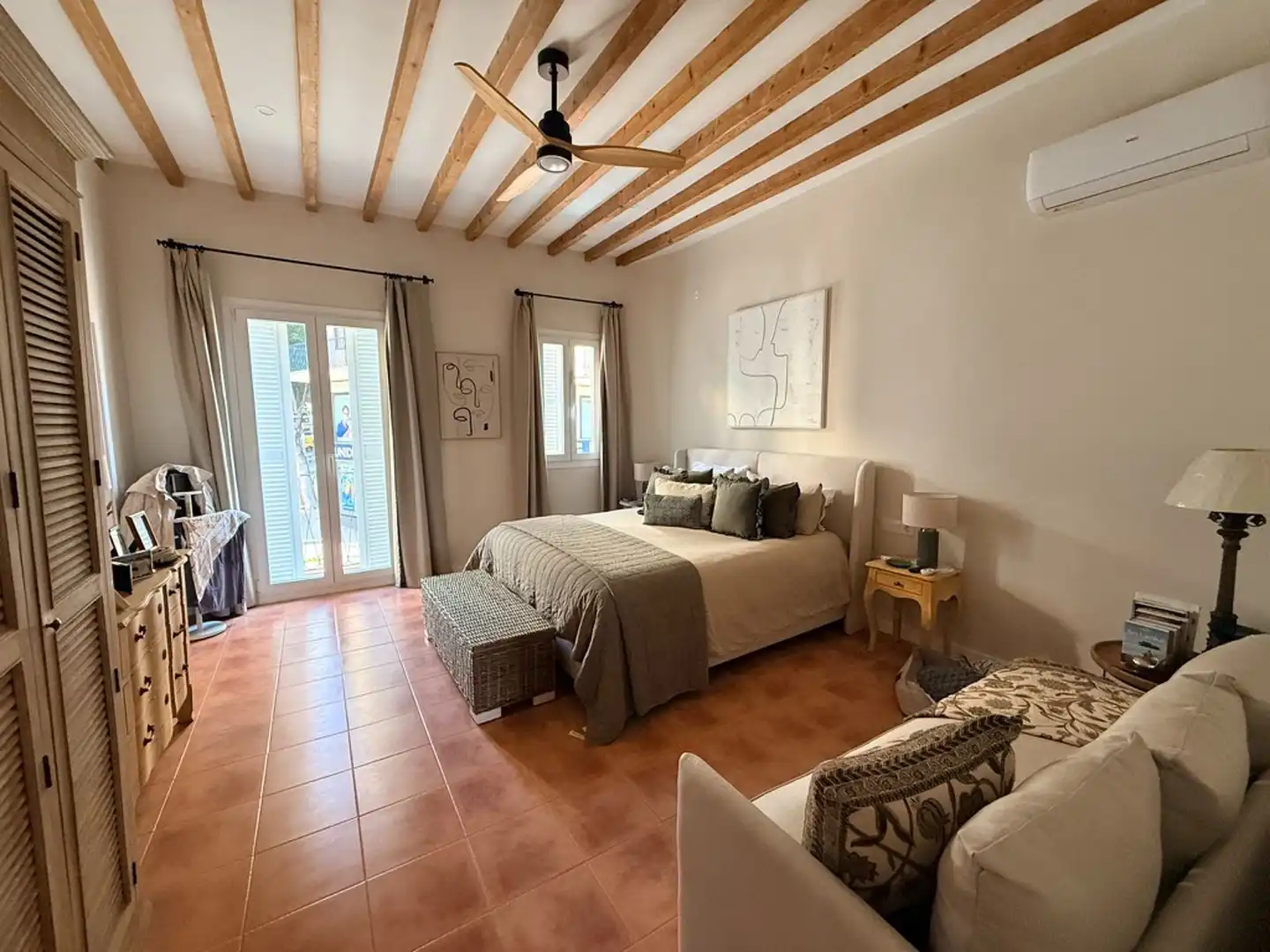 Habitación de Apartamento en venta en  Palma de Mallorca con Aire acondicionado, Calefacción y Terraza