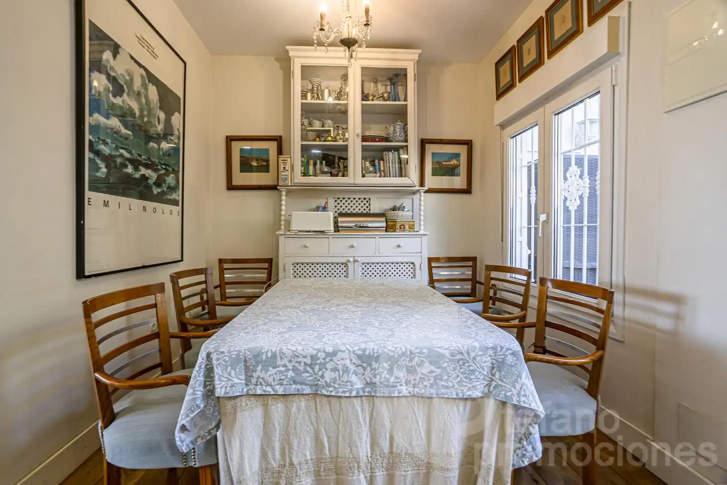 Dining room of Detached homes for sale in Málaga  with Air Conditioner, Parquet flooring and Terrace