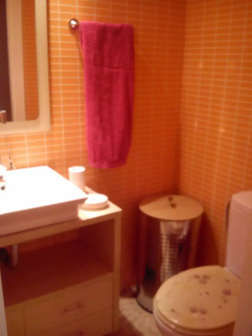 Bathroom of Flat for rent in Zaragoza  with Heating, Parquet flooring and Furnished