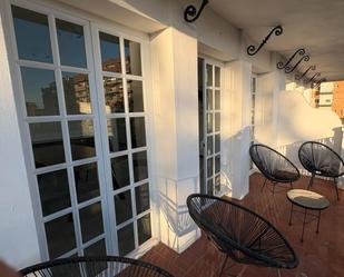 Terrace of Flat for sale in Marbella  with Air Conditioner, Heating and Parquet flooring