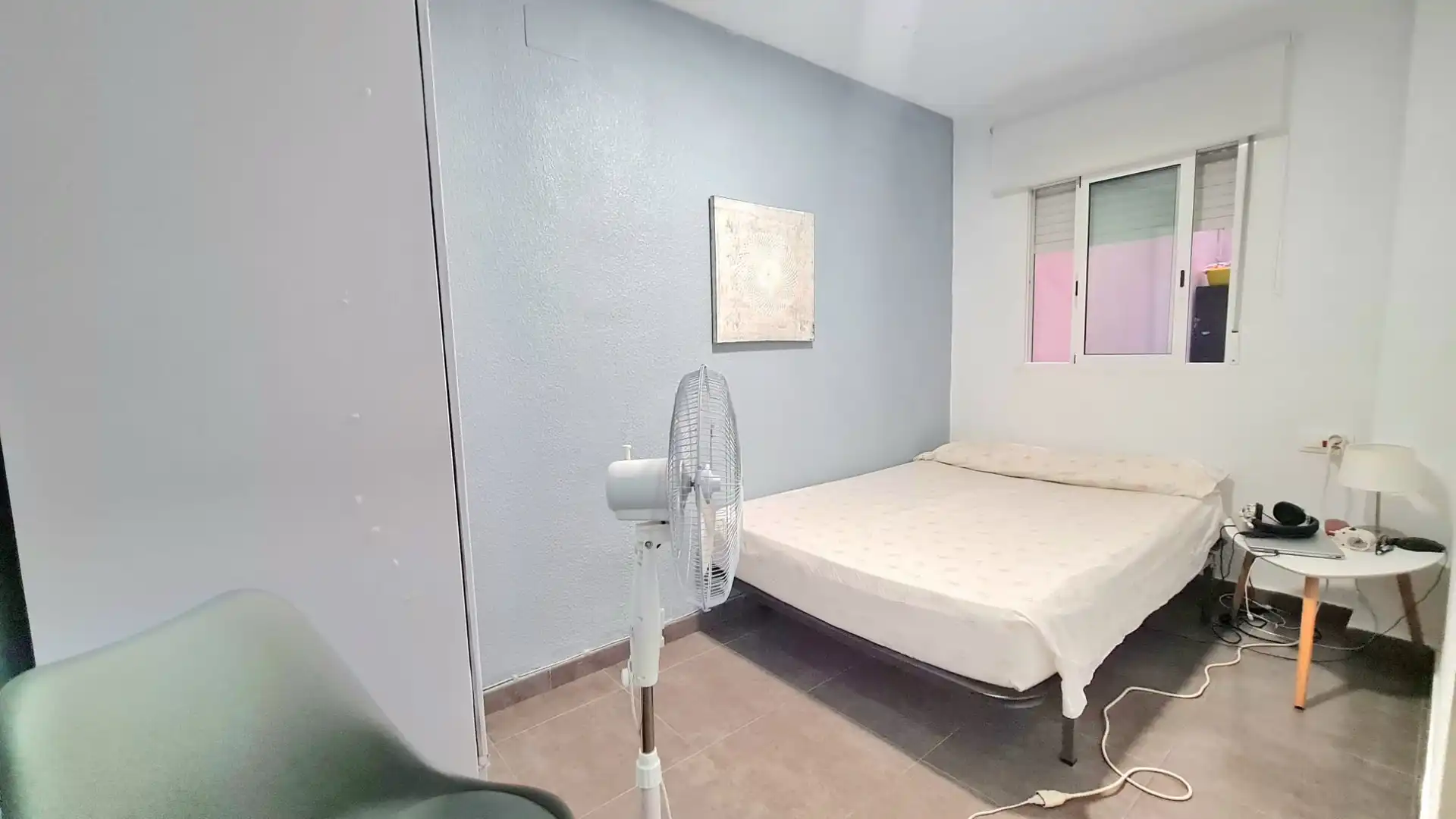 Bedroom of Flat for rent in Santa Pola  with Terrace, Furnished and Oven
