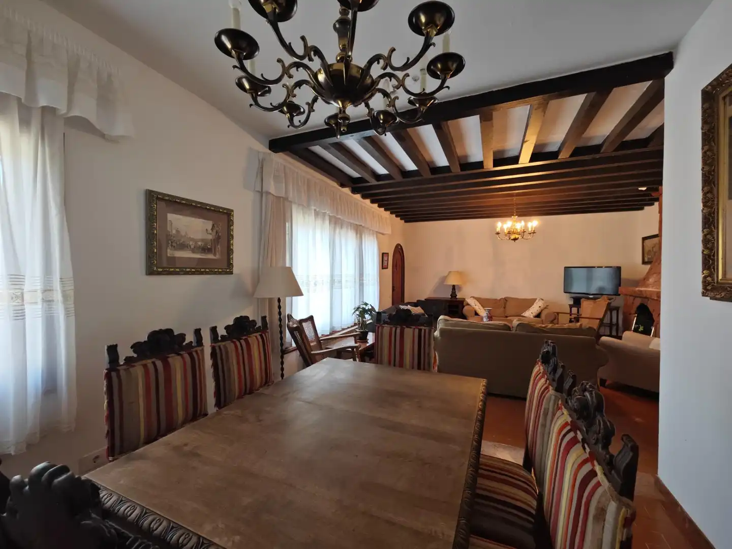 Sala d'estar de Casa o xalet en venda en Santa Brígida amb Piscina comunitària