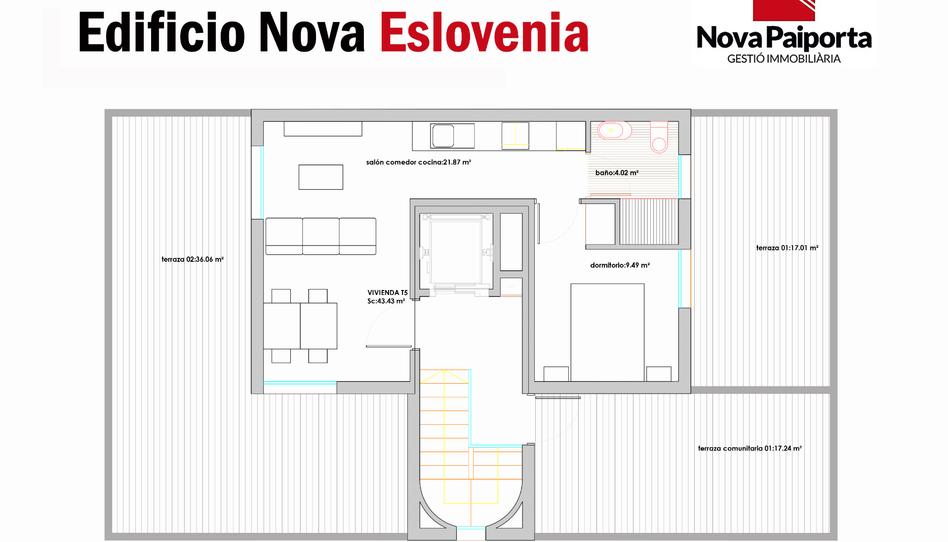 Photo 1 from new construction home in Flat for sale in Carrer Eslovènia, 17, Metro - Auditorio, Valencia
