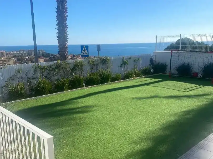Terrassa de Casa adosada en venda en Málaga Capital amb Aire condicionat, Terrassa i Piscina