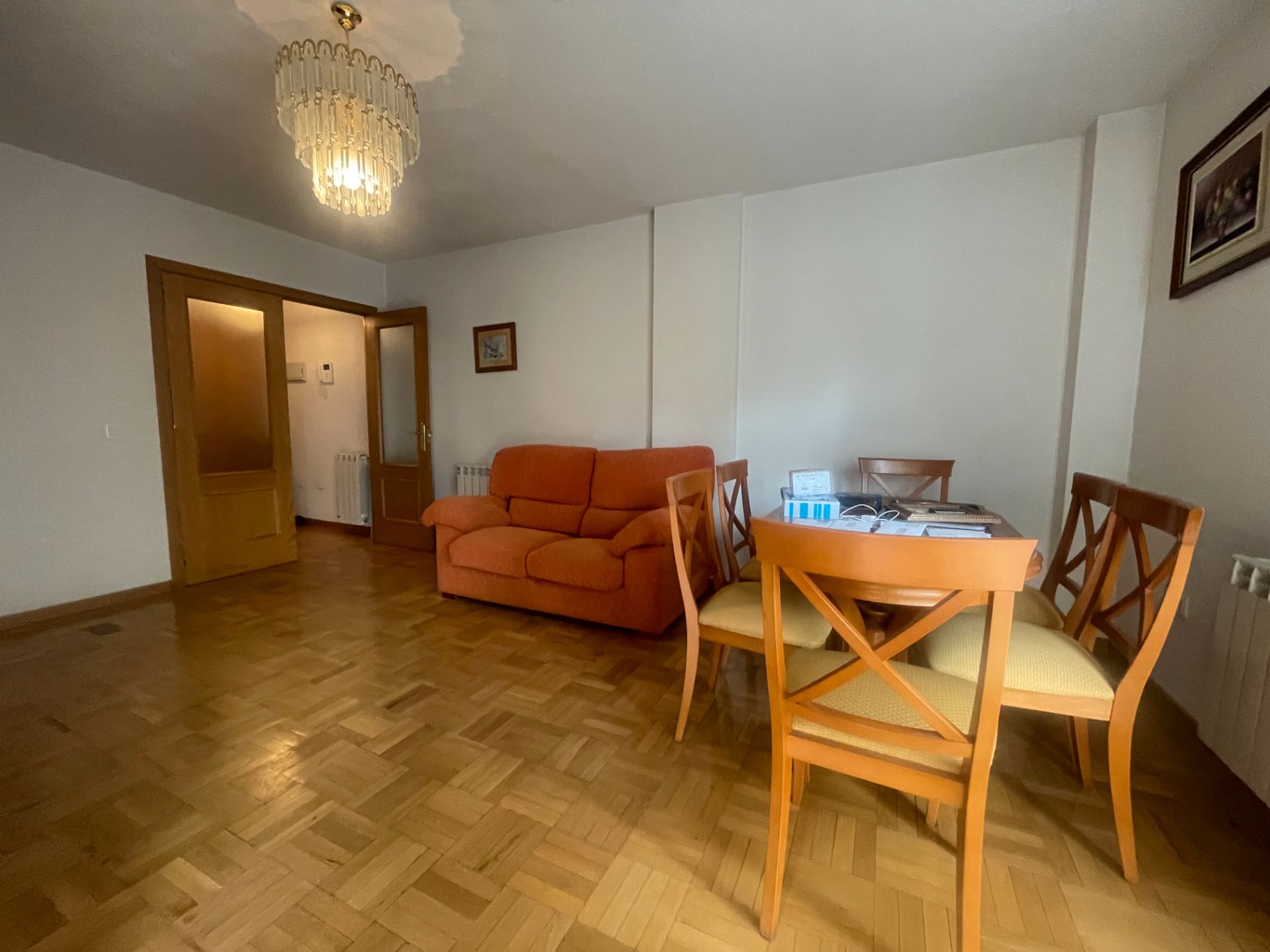 Living room of Flat for sale in Alcalá de Henares  with Heating, Terrace and Storage room