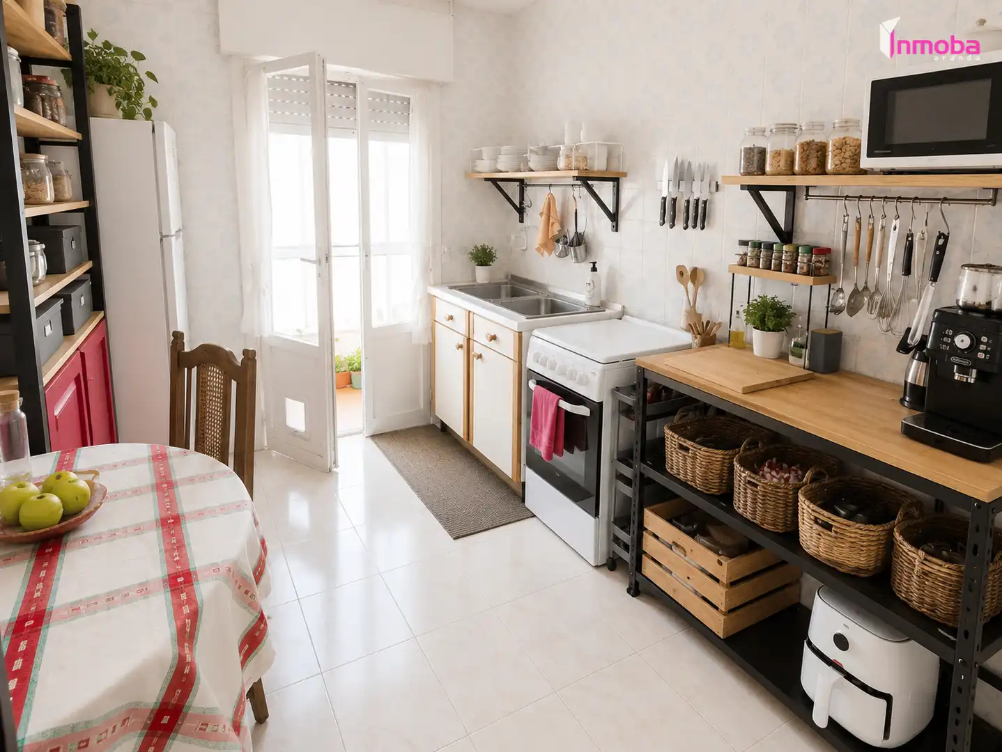 Küche von Wohnung zum Verkauf in Aranda de Duero mit Heizung, Terrasse und Abstellraum