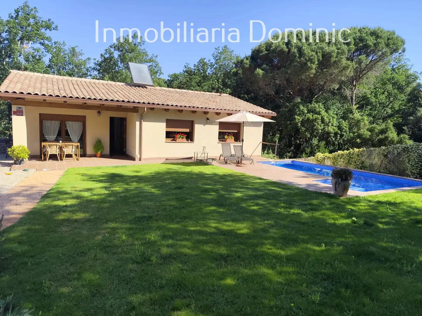 Jardí de Casa o xalet en venda en Caldes de Malavella amb Calefacció, Jardí privat i Terrassa