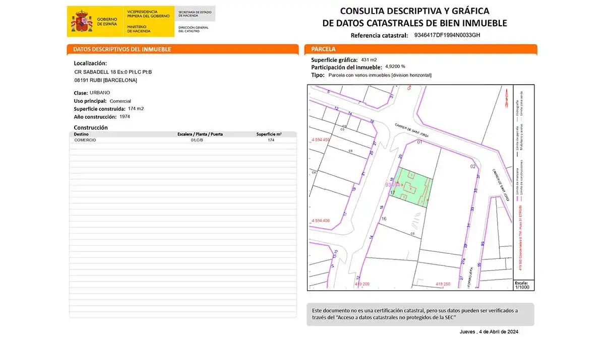 Gewerbefläche zum Verkauf in DE SABADELL 18, imagen 8