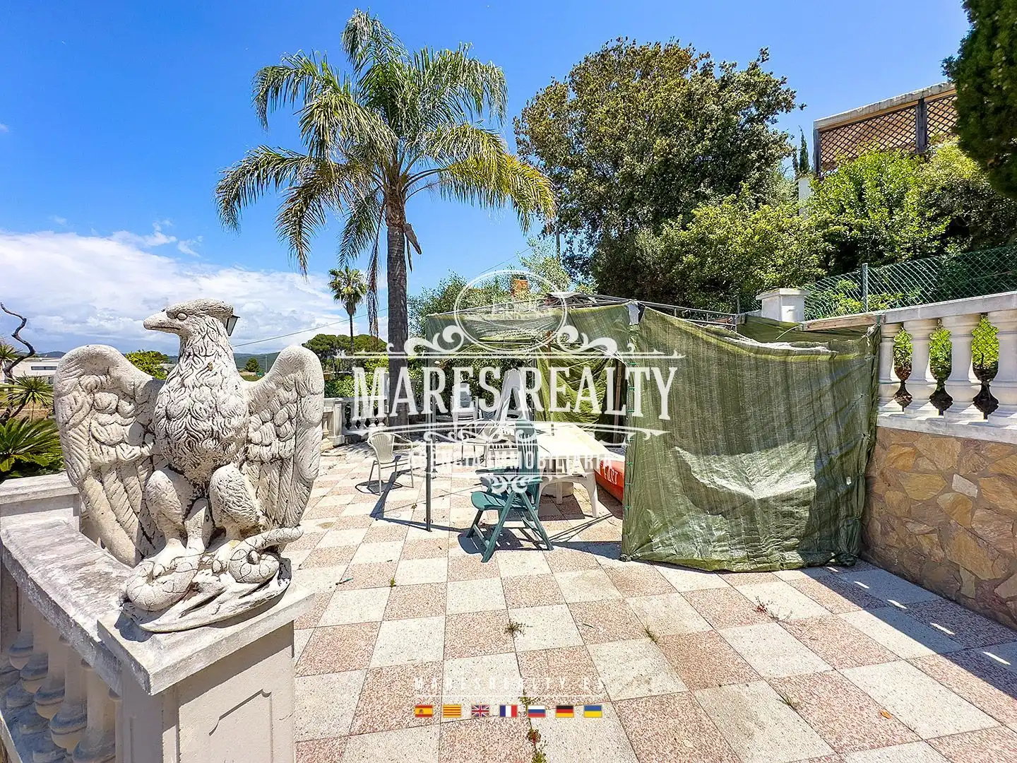 Jardí de Casa o xalet en venda en Lloret de Mar amb Aire condicionat, Calefacció i Jardí privat