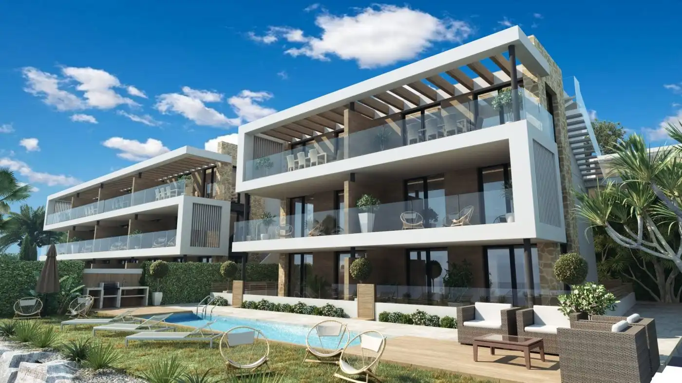 Vista exterior de Ático en venta en Rojales con Jardín privado y Terraza