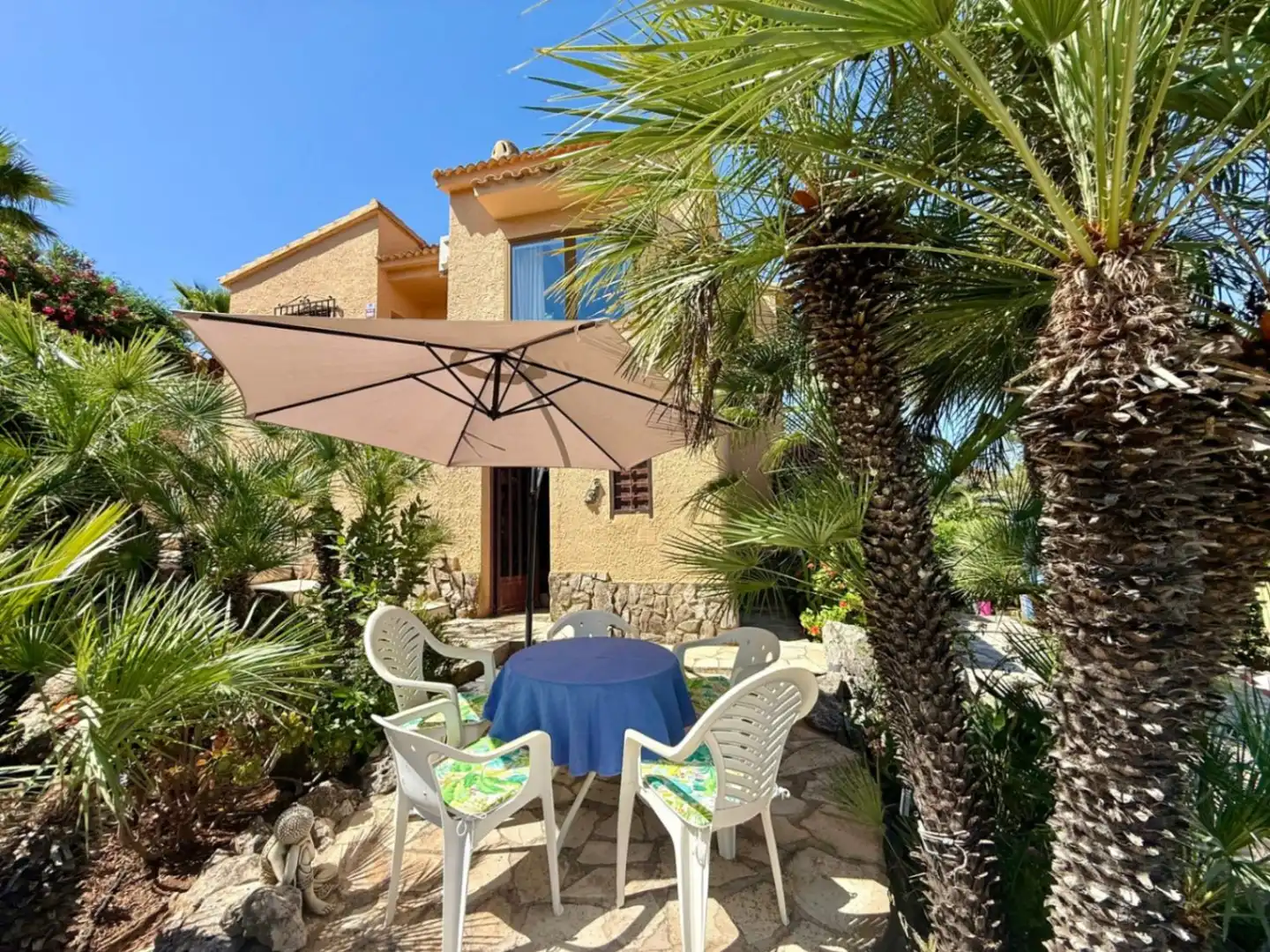 Terrasse von Haus oder Chalet zum Verkauf in Pedreguer mit Klimaanlage, Heizung und Privatgarten