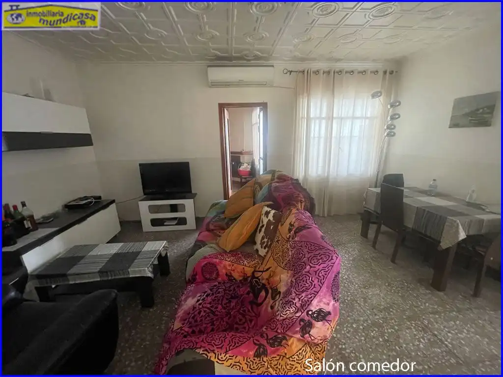 Sala d'estar de Casa o xalet en venda en Santomera amb Aire condicionat, Terrassa i Moblat