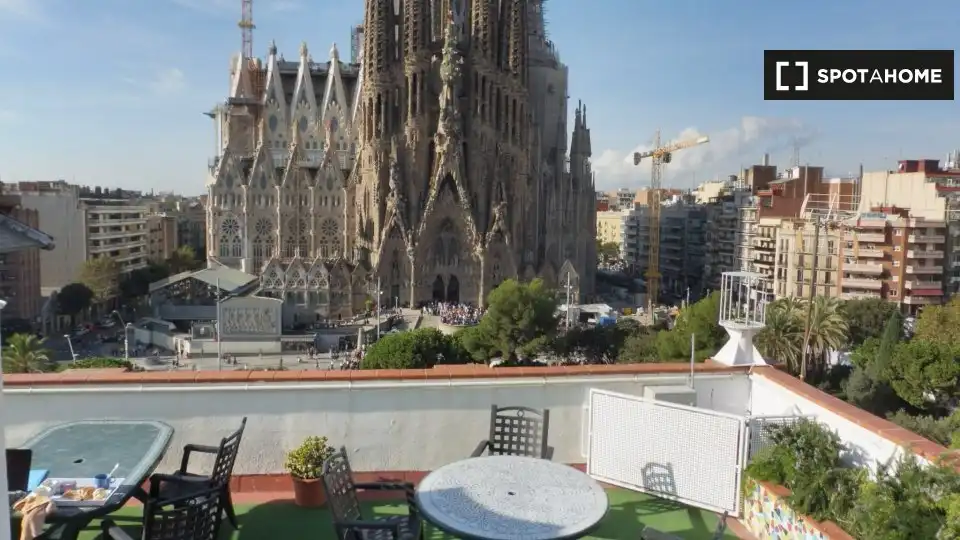 Piso con terraza en alquiler en Eixample, imagen 13