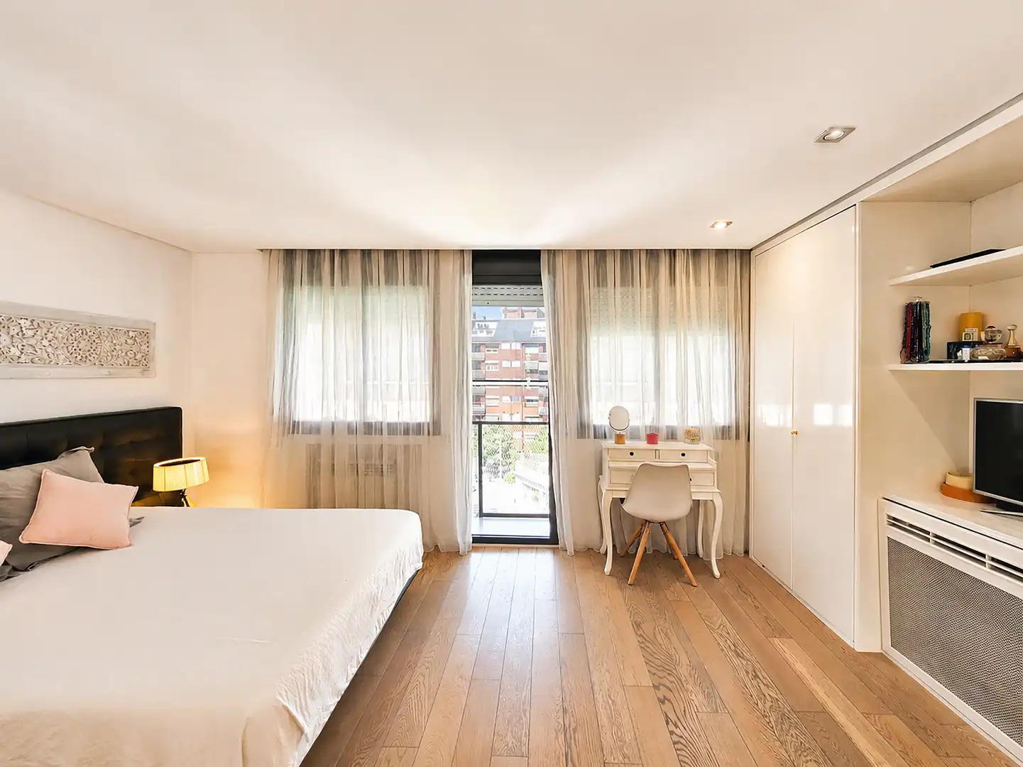Dormitori de Casa adosada en venda en Granollers amb Aire condicionat, Calefacció i Jardí privat