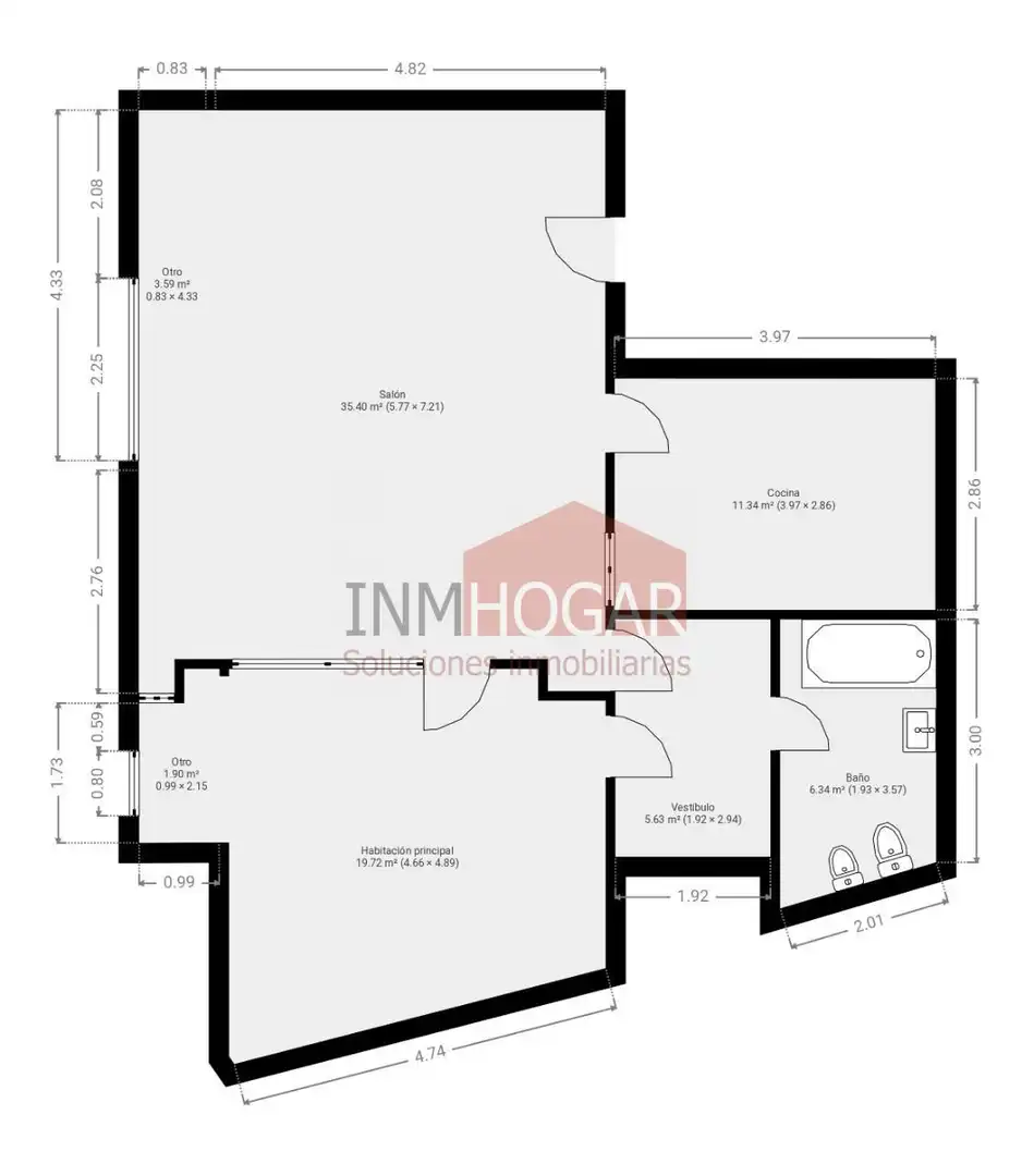 Piso en venta en Ávila con Calefacción